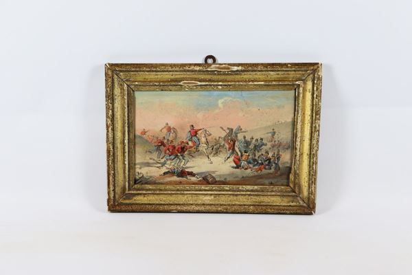 Scuola Italiana Fine XIX Secolo - &quot;Garibaldi on the Aspromonte&quot;