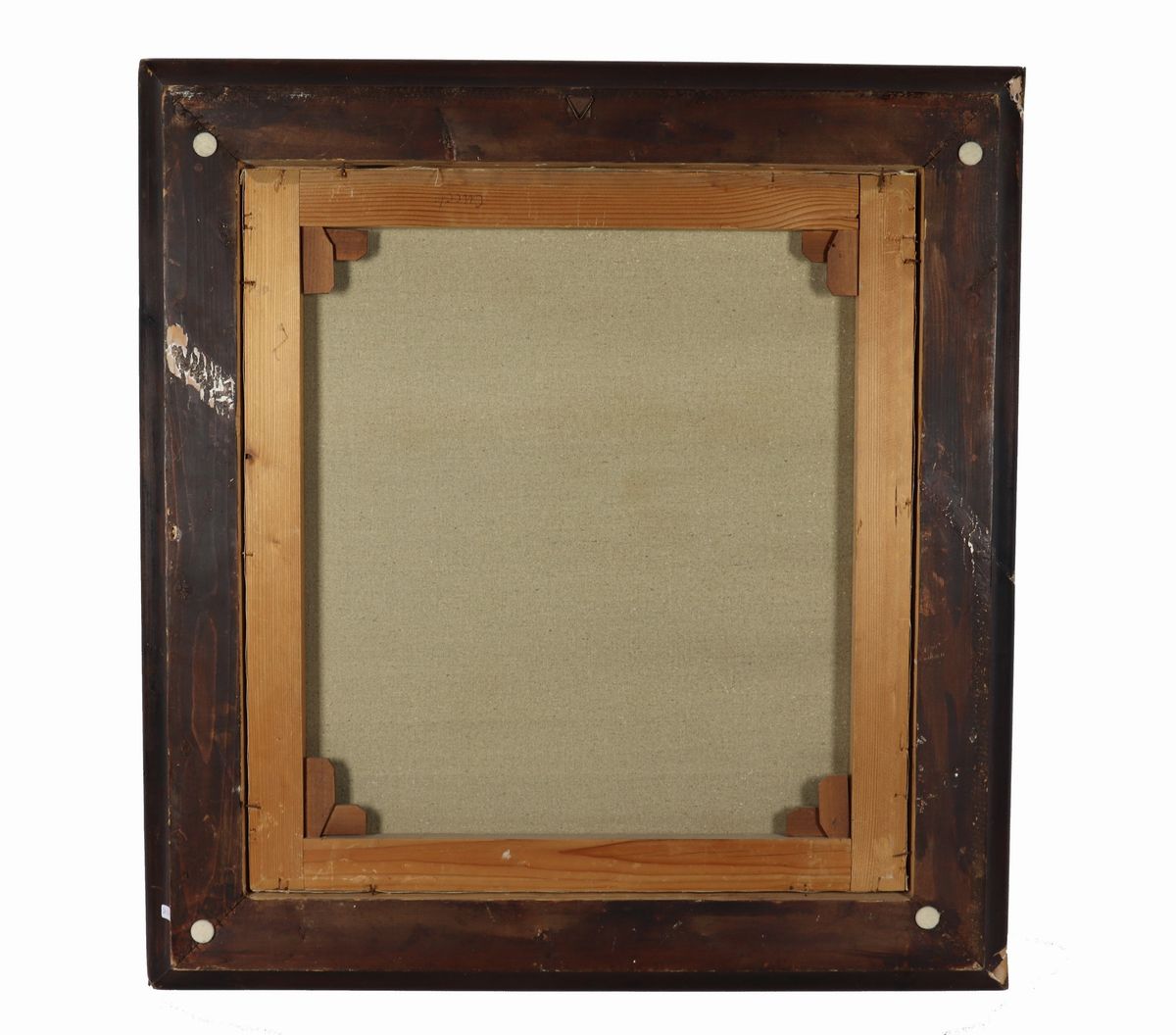 "Paesaggio con veduta panoramica e l'Arno" dipinto ad olio su tela