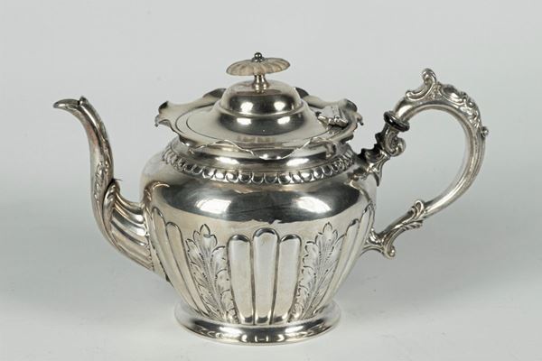 Queen Victoria period sheffield teapot