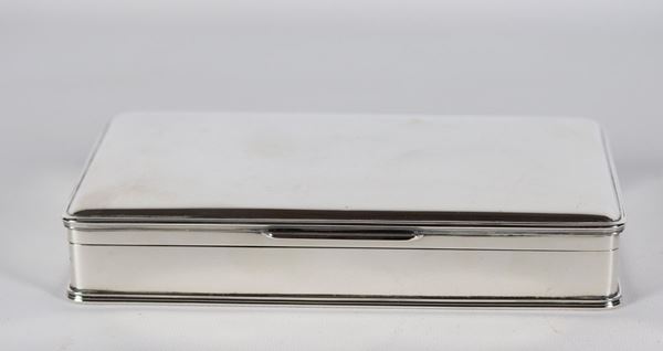 Cigarette case in silver 650 gr