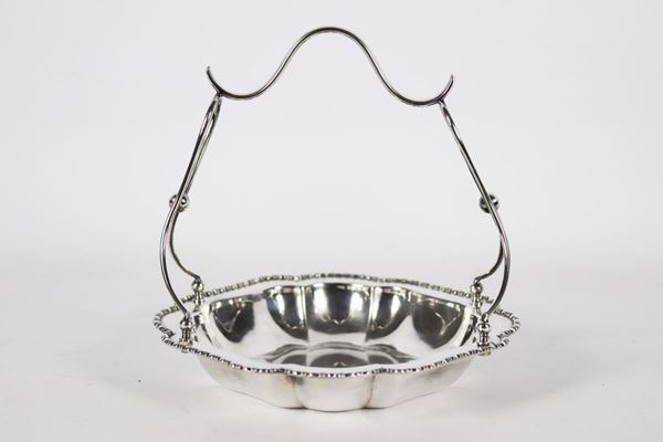 Antique English sheffield basket