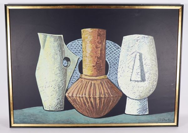 Norberto. "Abstract still life" screenprint