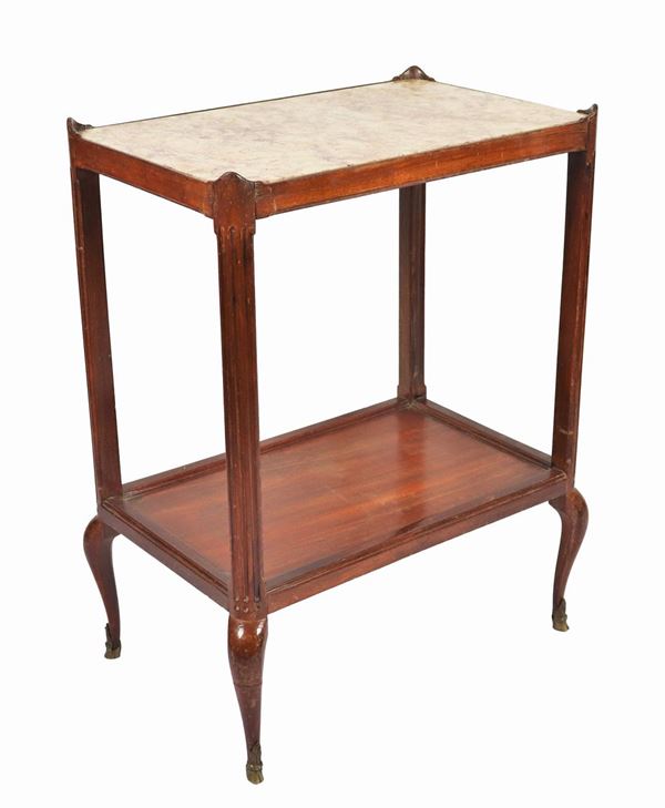Center table in mahogany