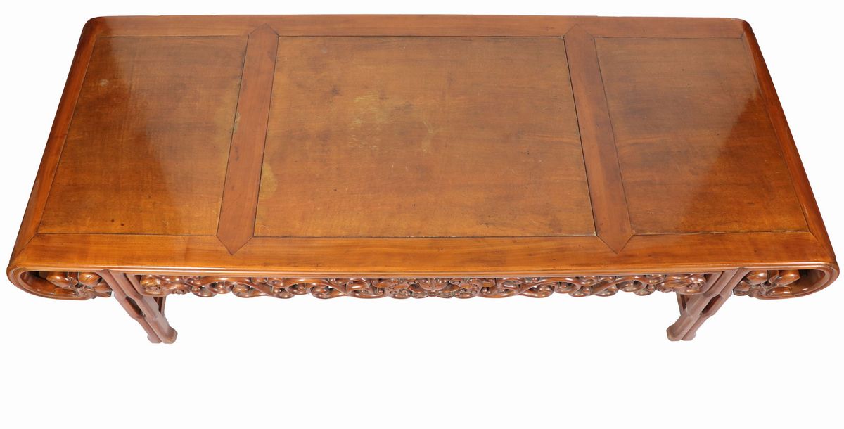 Tavolo da salotto cinese in rosewood