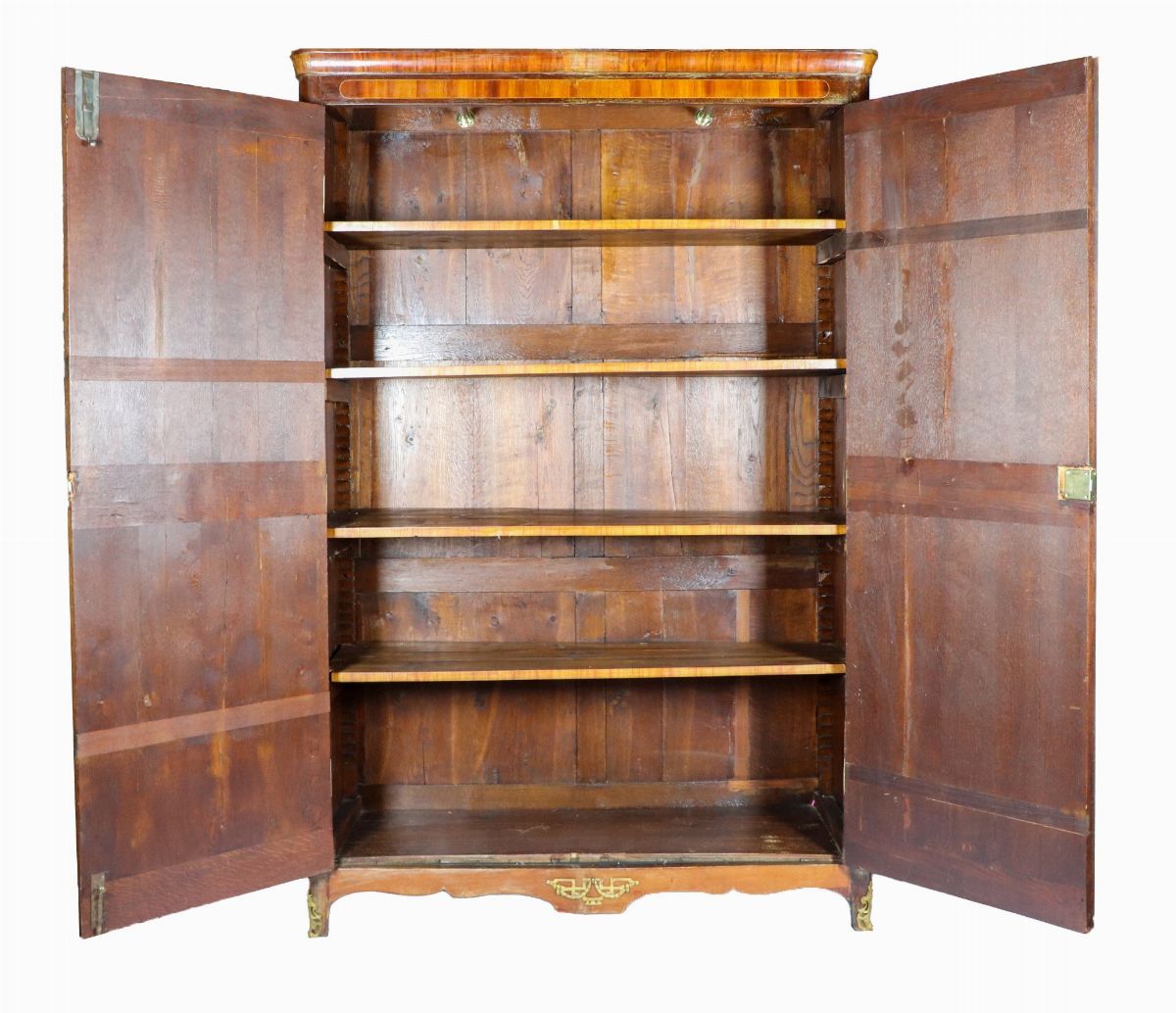 Armadio Napoleone III in bois de rose e mogano