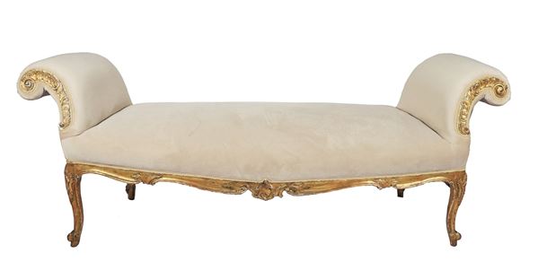 French bench of Louis XV line