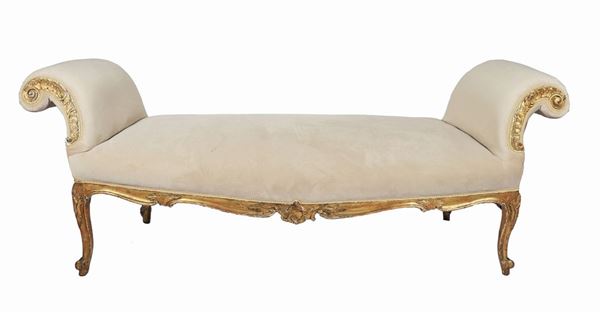French bench of Louis XV line
