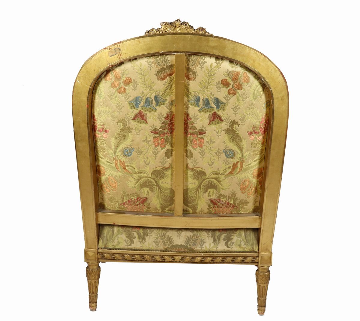 Bergere Luigi XVI in legno dorato