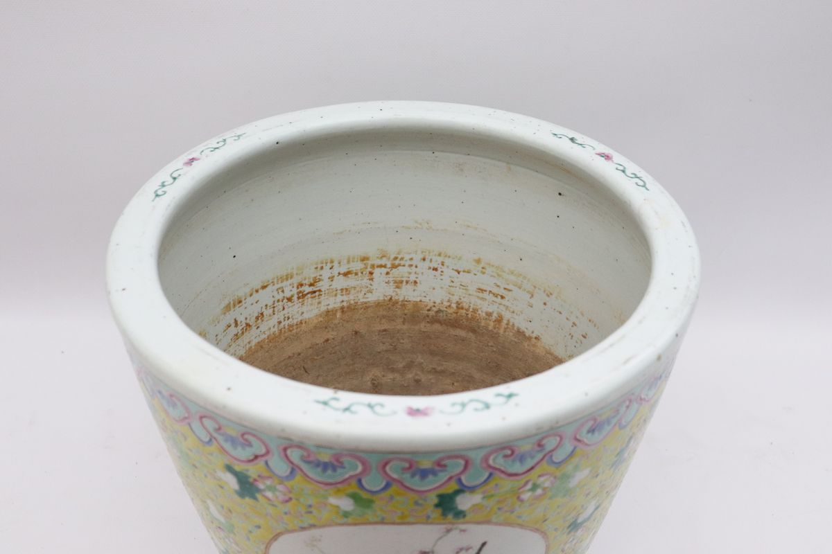 Cachepot cinese in porcellana