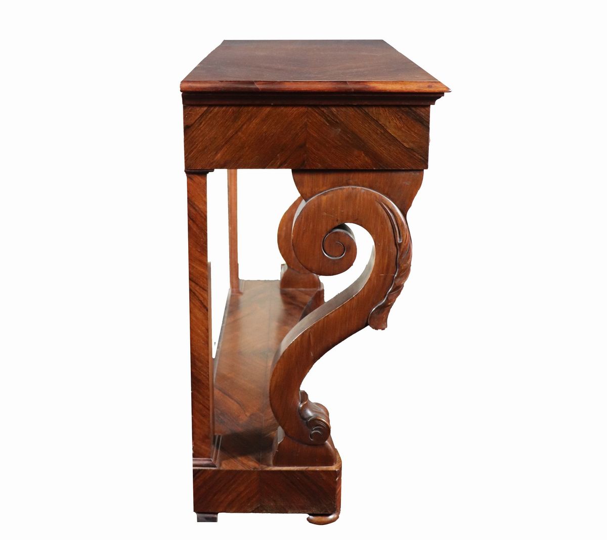 Consolle rettangolare in palissandro