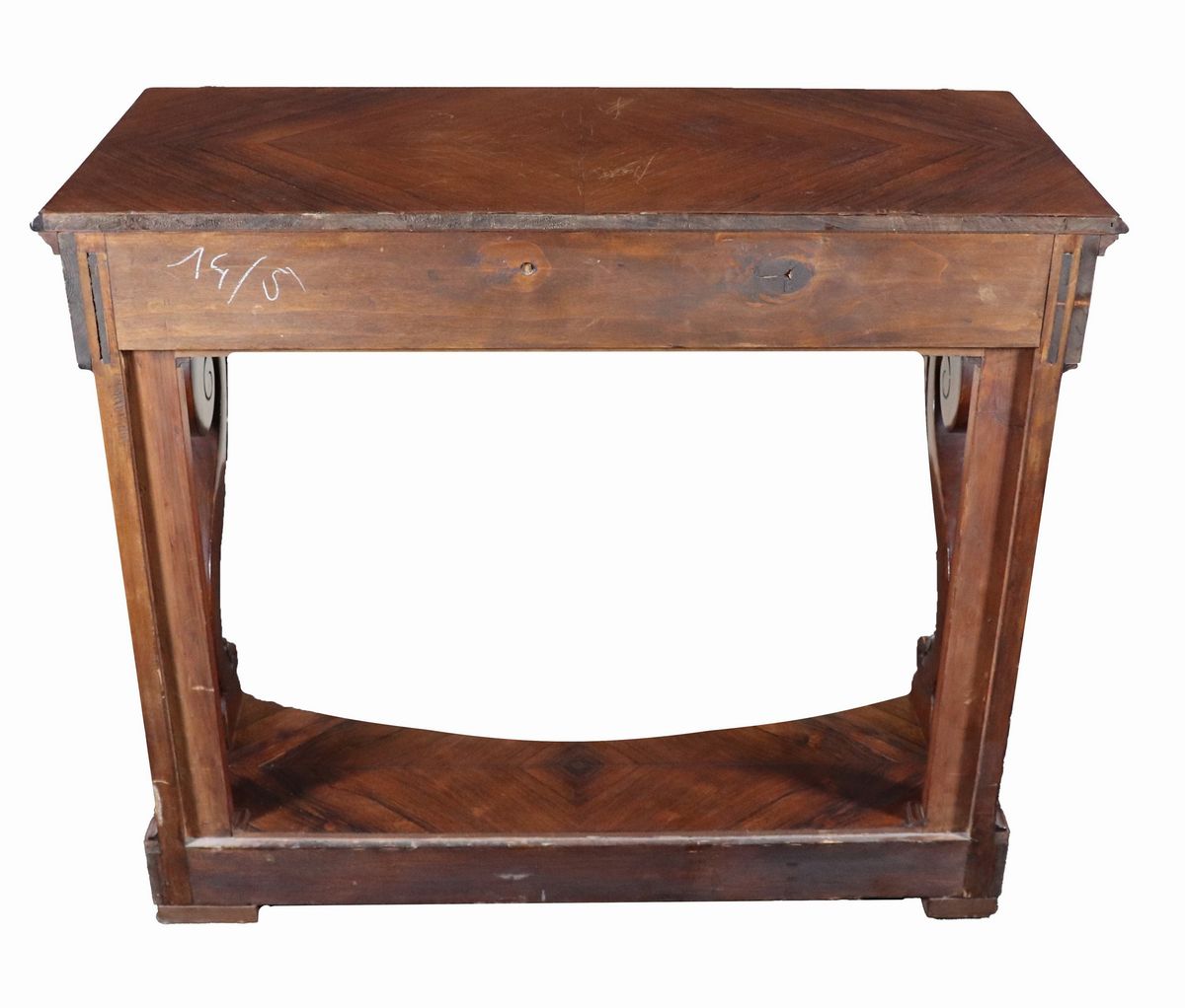 Consolle rettangolare in palissandro