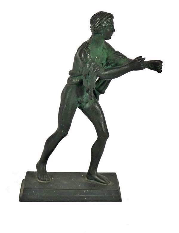 Small bronze sculpture "Auriga"