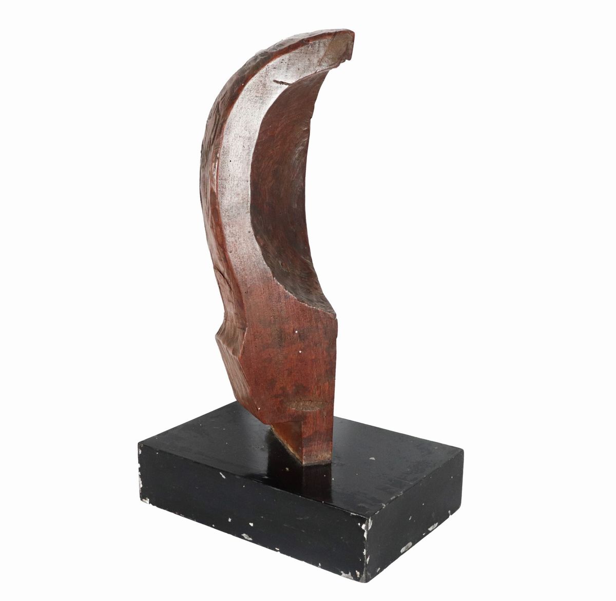 Scultura in legno "Onda marina"