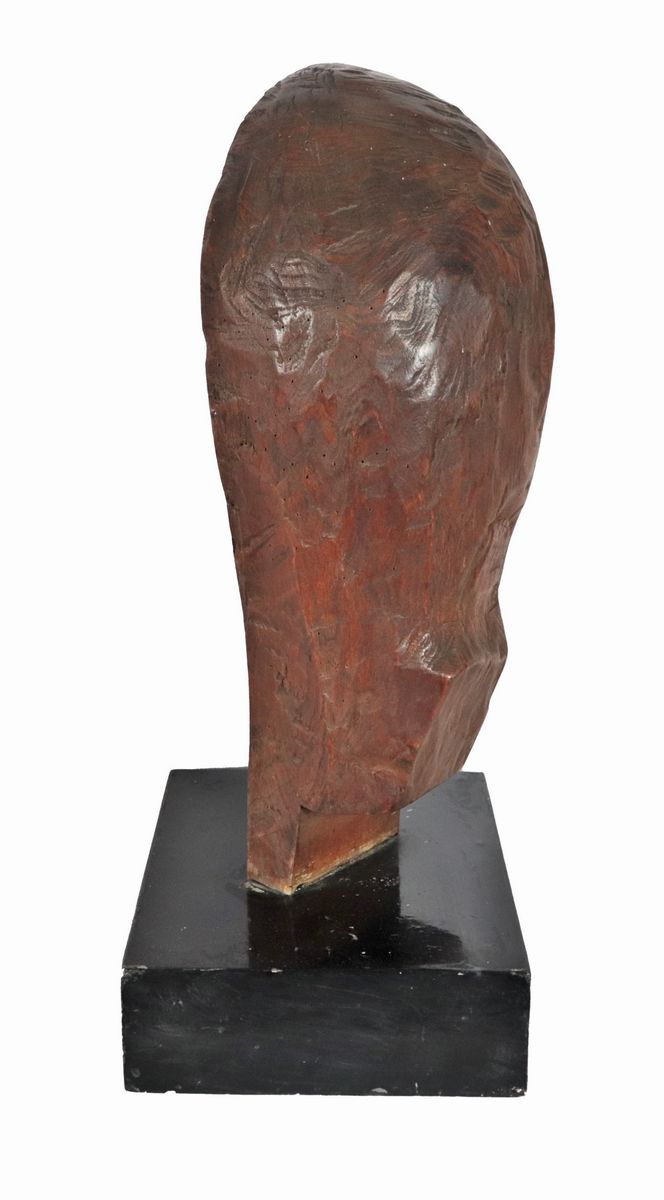 Scultura in legno "Onda marina"