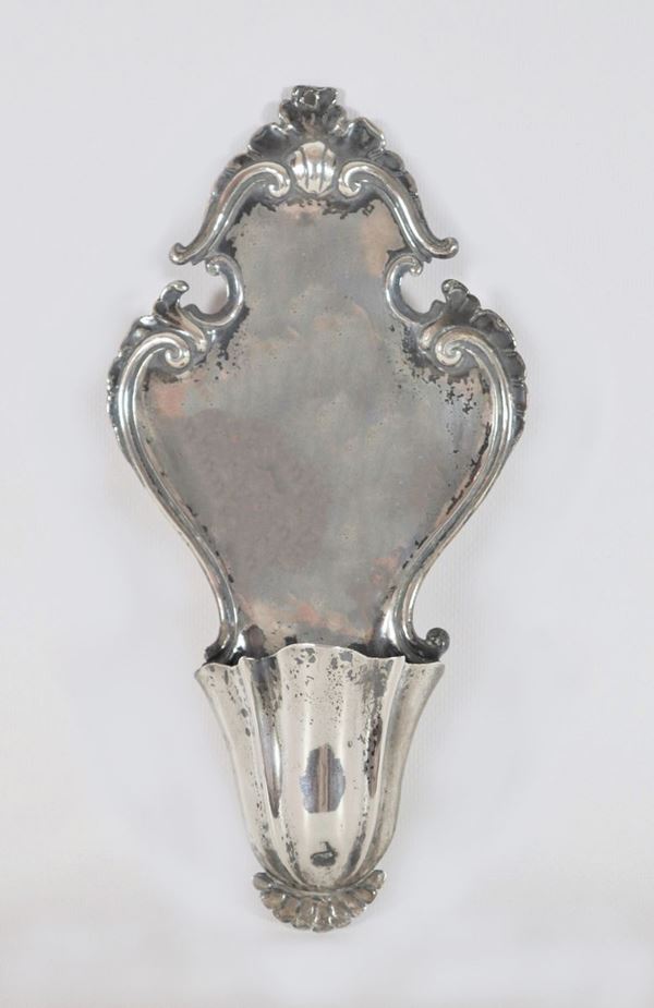 Antica acquasantiera in argento gr. 90