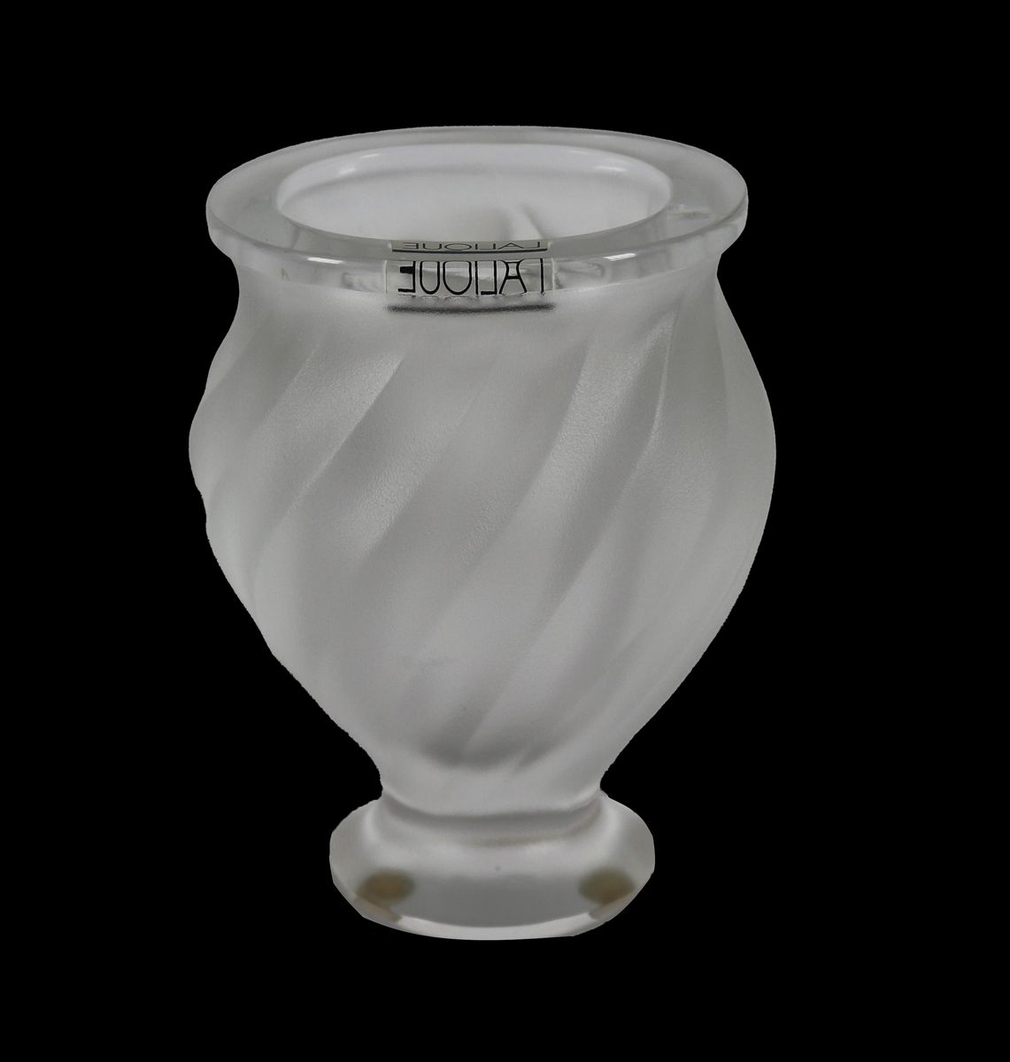 Piccolo vaso in cristallo Lalique
