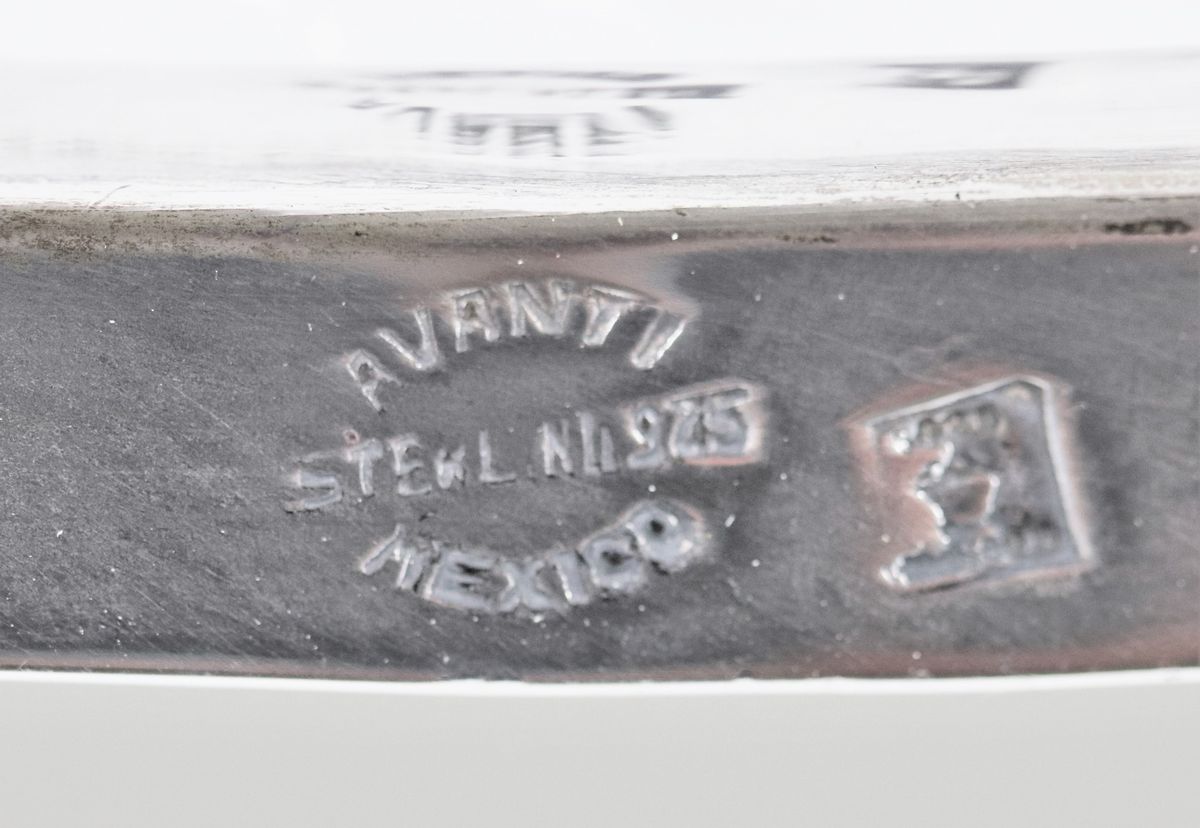 Grande vassoio ovale in argento Sudamericano Sterling 925 gr. 3050