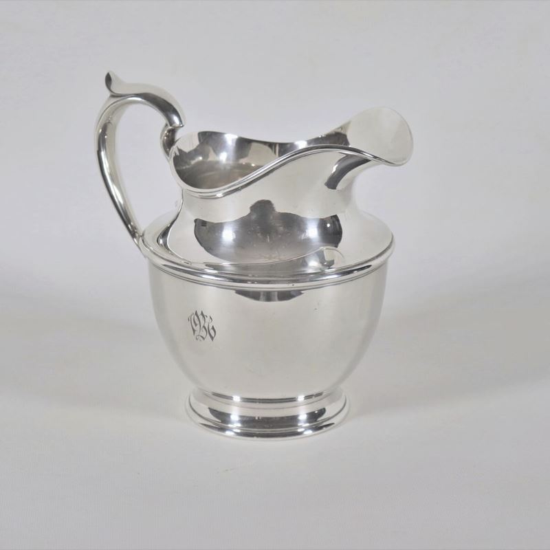 Caraffa in argento americano Sterling 925 Argentiere Gorham gr. 730