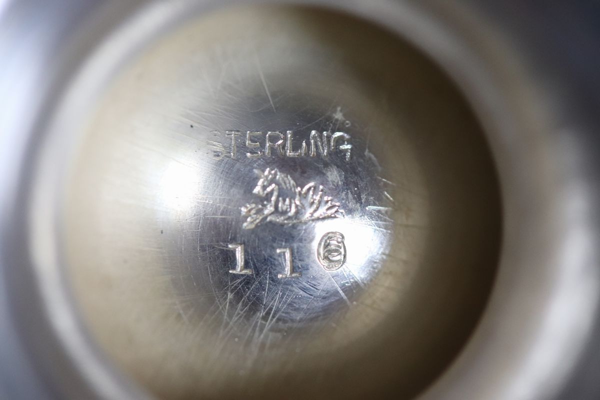Lattiera e spargizucchero in argento americano Sterling 925 gr. 310