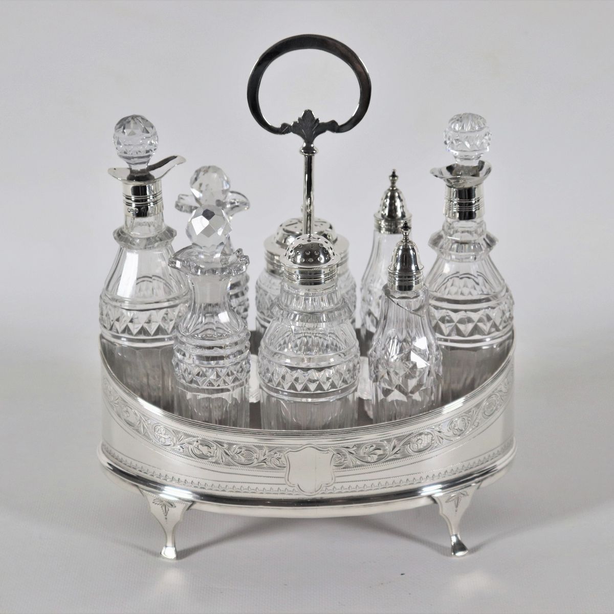 Cruet in argento Epoca Giorgio III gr. 300