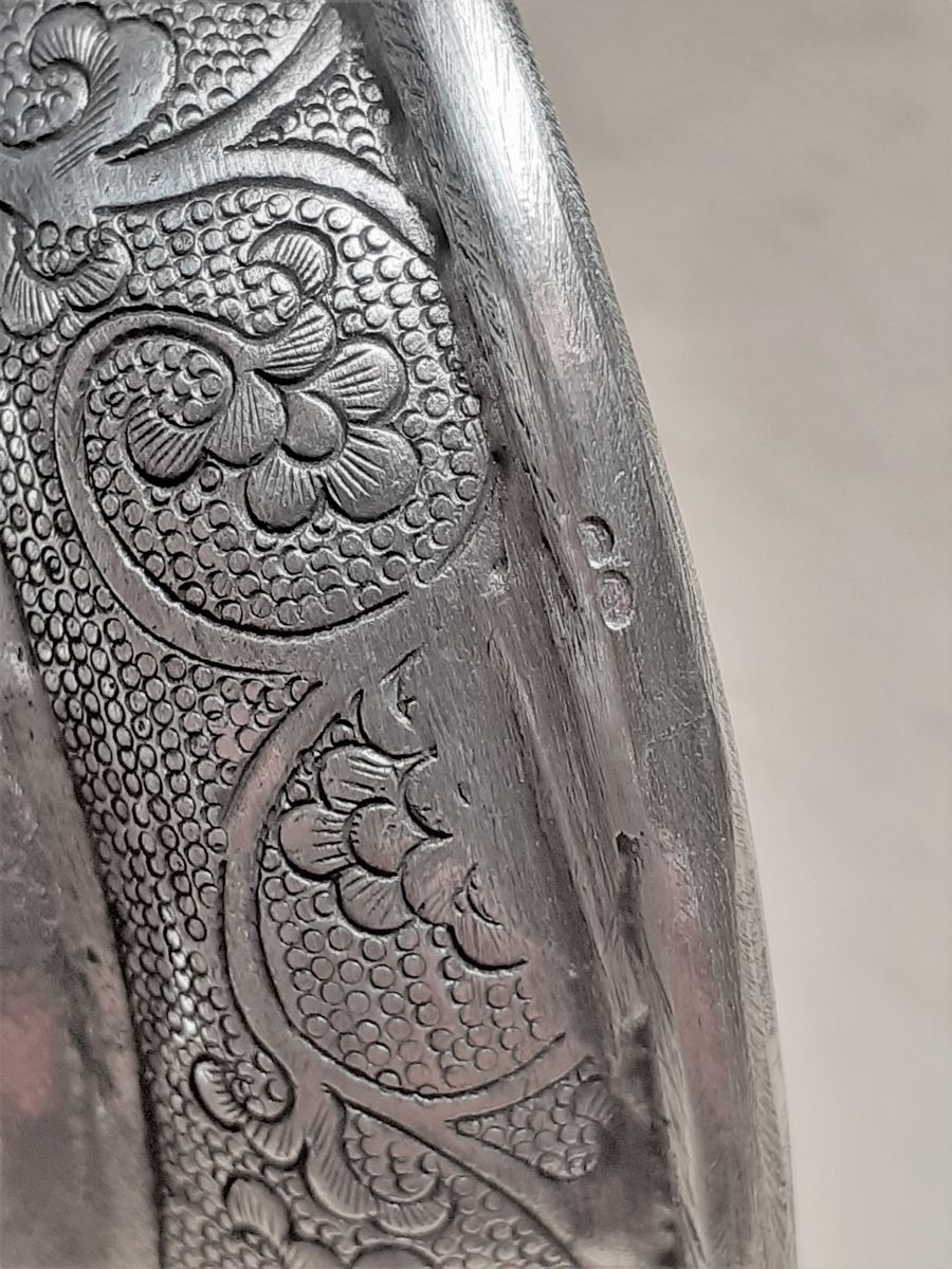 Coppia di sculture in argento 'Santoni'