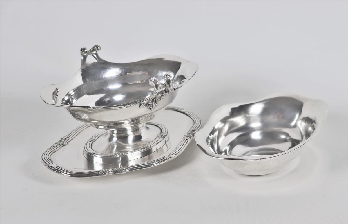 Salsiera in argento. Argentiere Odiot