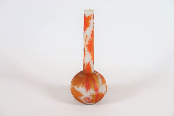Small French bottle Liberty in glass paste
