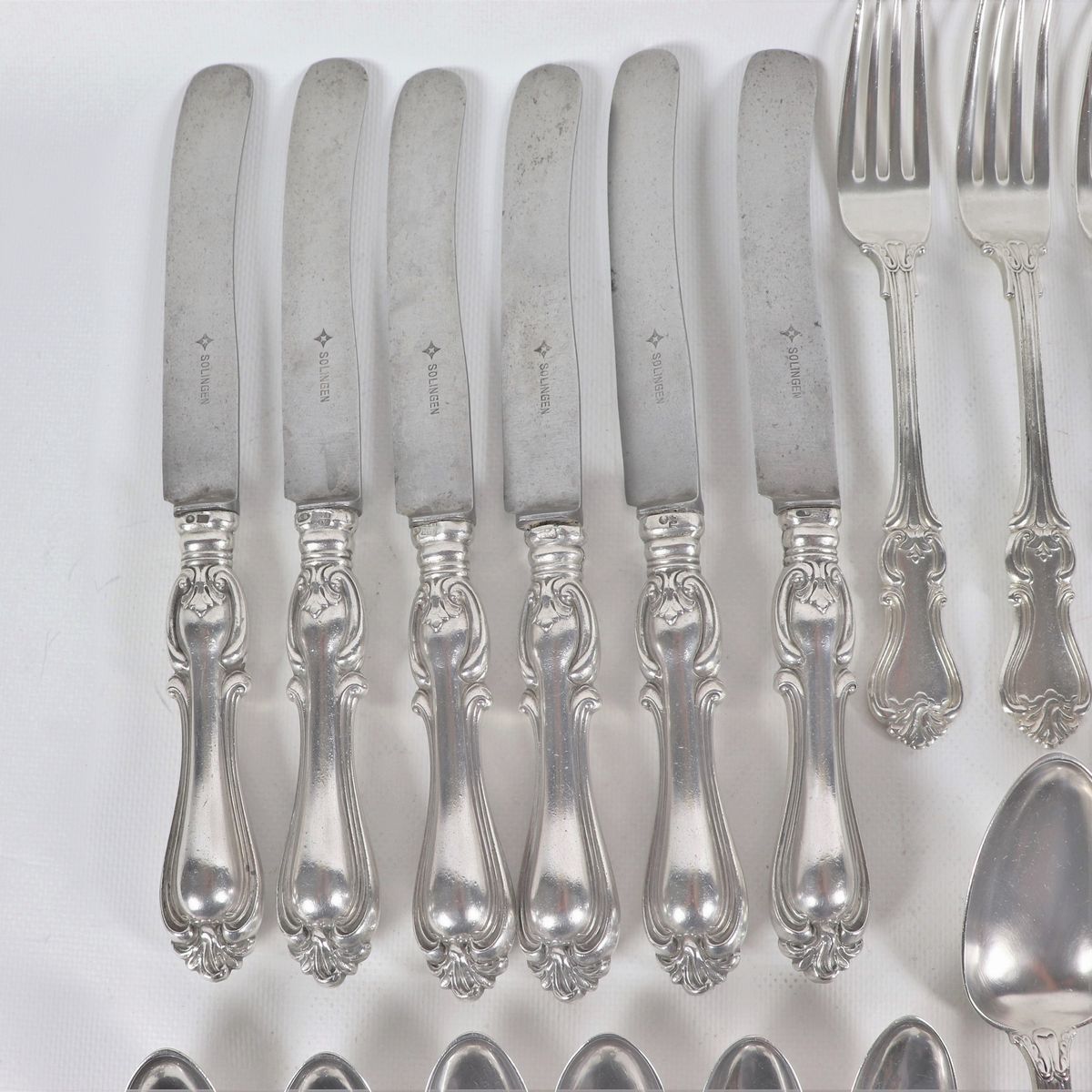 Servizio di posate in argento Russo (24 pz)