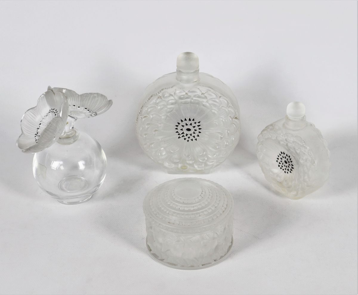 Lotto in cristallo francese Lalique (4pz)