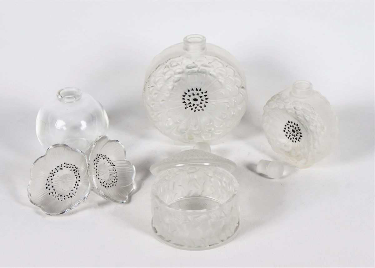Lotto in cristallo francese Lalique (4pz)