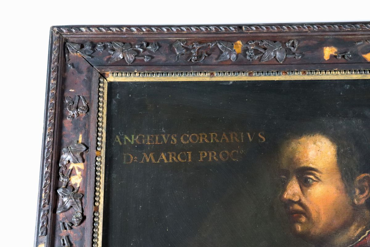 "Ritratto di Angelus Corrarius D. Marci Procurator" dipinto ad olio su tela