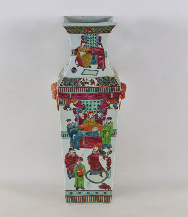 Vaso cinese in porcellana
