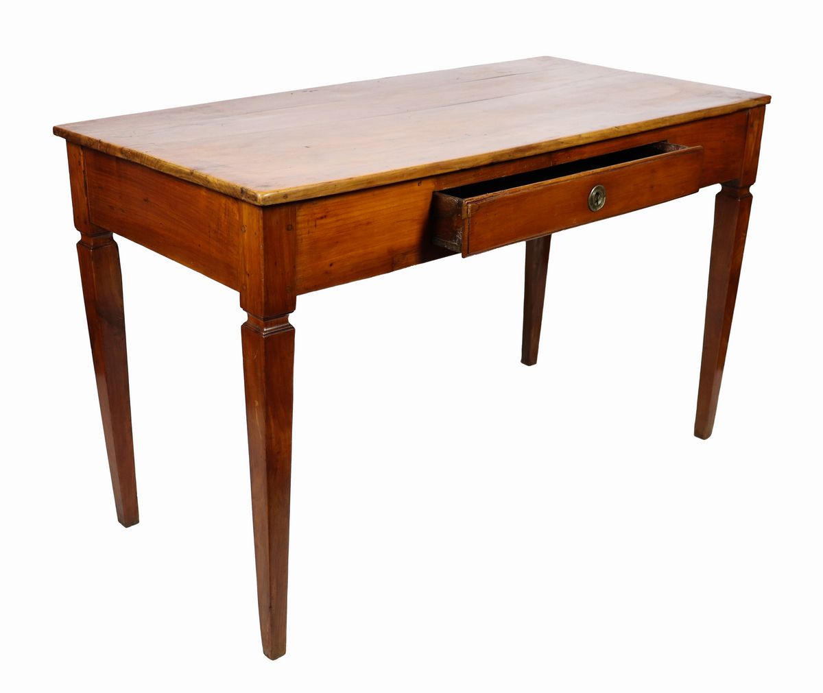 Tavolo scrivania toscano da centro in ciliegio