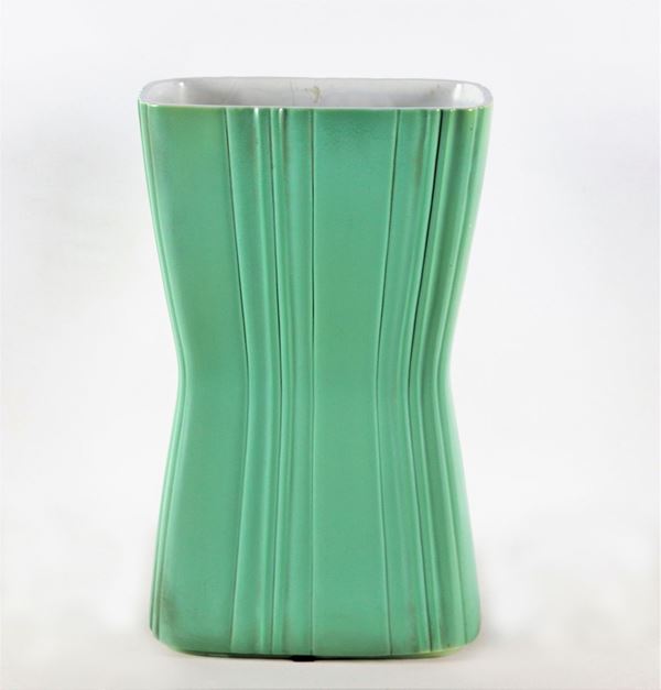 Giovanni Gariboldi. San Cristoforo umbrella stand in glazed ceramic
