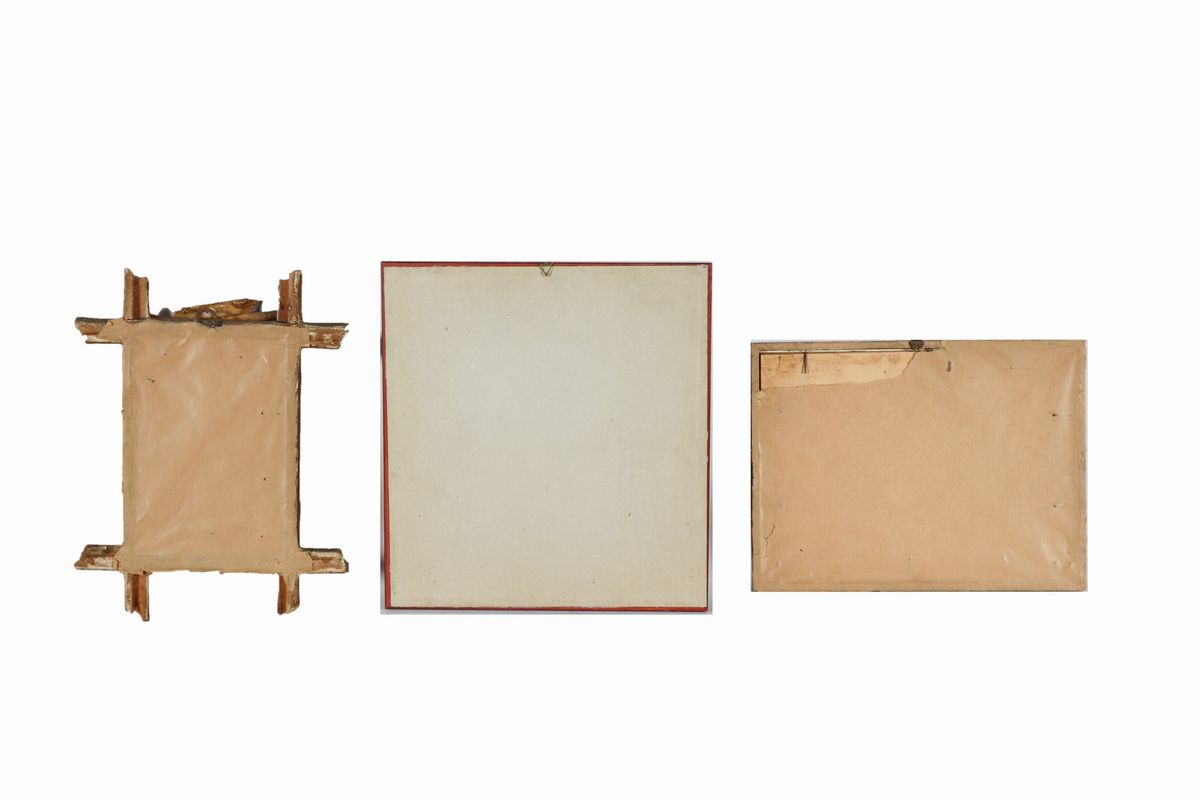 Lotto di sei piccoli disegni