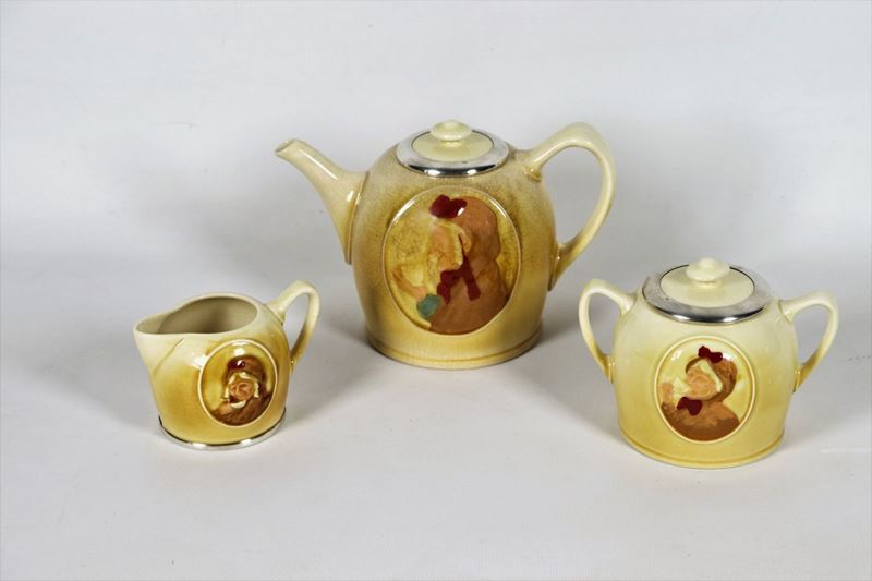 Servizio da tè in terraglia Spoken - Royal Doulton (3 pz)