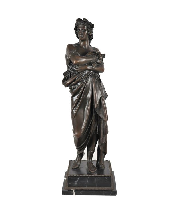 Bronze sculpture "Virgil"