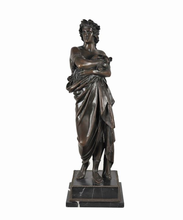 Scultura in bronzo "Virgilio"