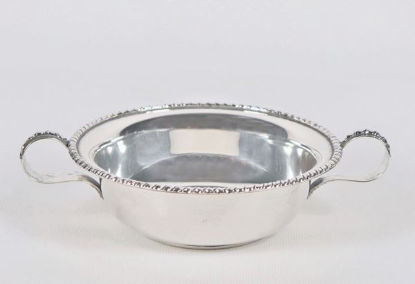Coppa assaggiavino in argento gr. 160