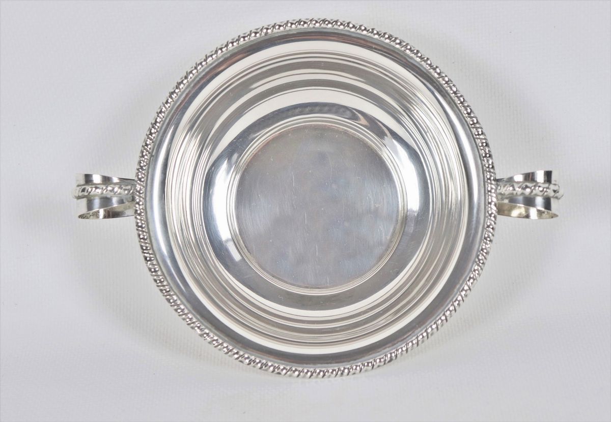 Coppa assaggiavino in argento gr. 160