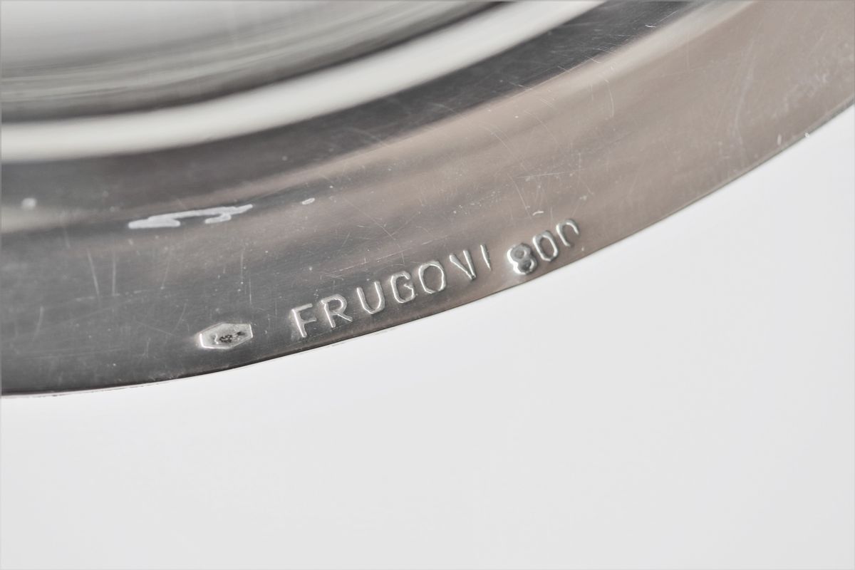 Coppa assaggiavino in argento gr. 160