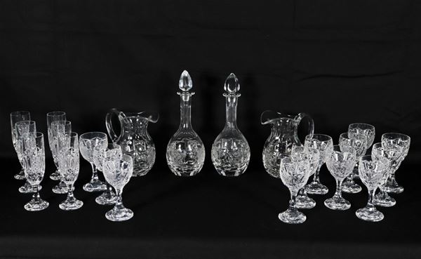 RCR crystal glasses service (57 pcs)