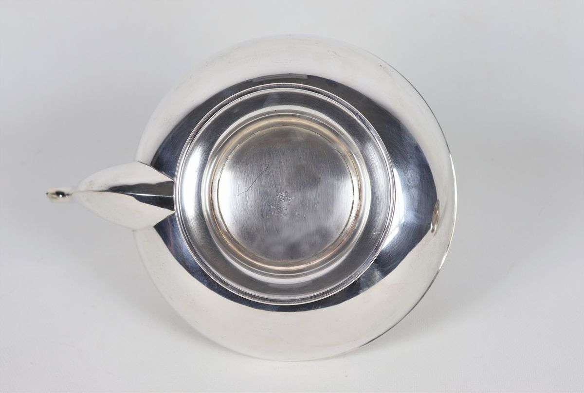 Antica grande teiera in argento gr. 1410