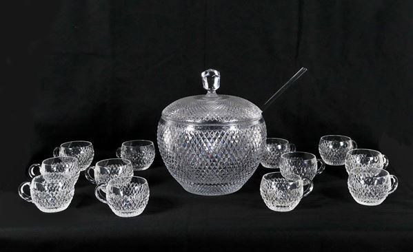 Diamond-tipped crystal punch set (13 pcs)