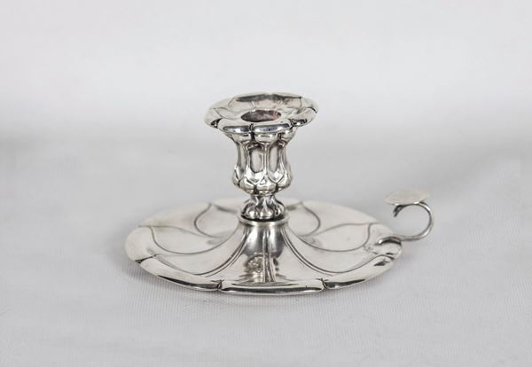 Chiseled and embossed silver lie gr. 210