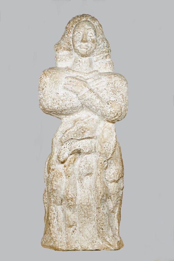 Scultura in marmo &quot;Dama&quot;