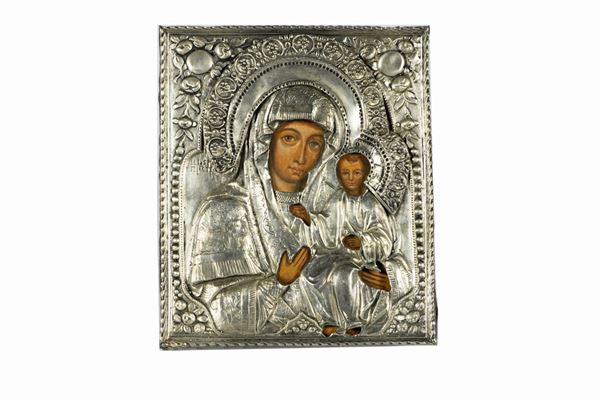 Small Icon &quot;Madonna with Child&quot;
