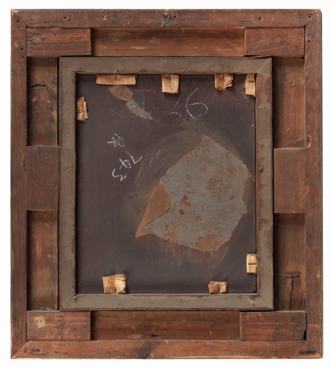 "Il violinista", dipinto ad olio su rame, antica copia da Gerhard Douw (1613 - 1675)