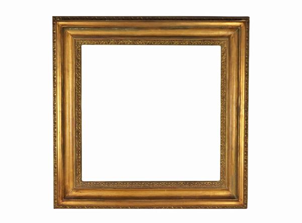 Antique frame in gilded wood