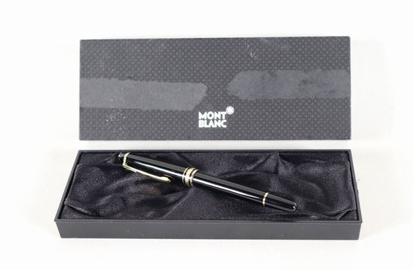 Montblanc rollerball pen Meisterstuck model, gold plated